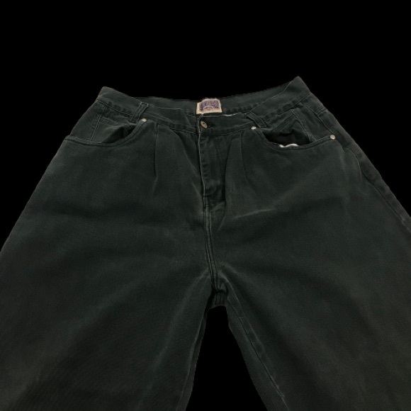 Nevada vintage teal green high waisted jeans. - Picture 4 of 4